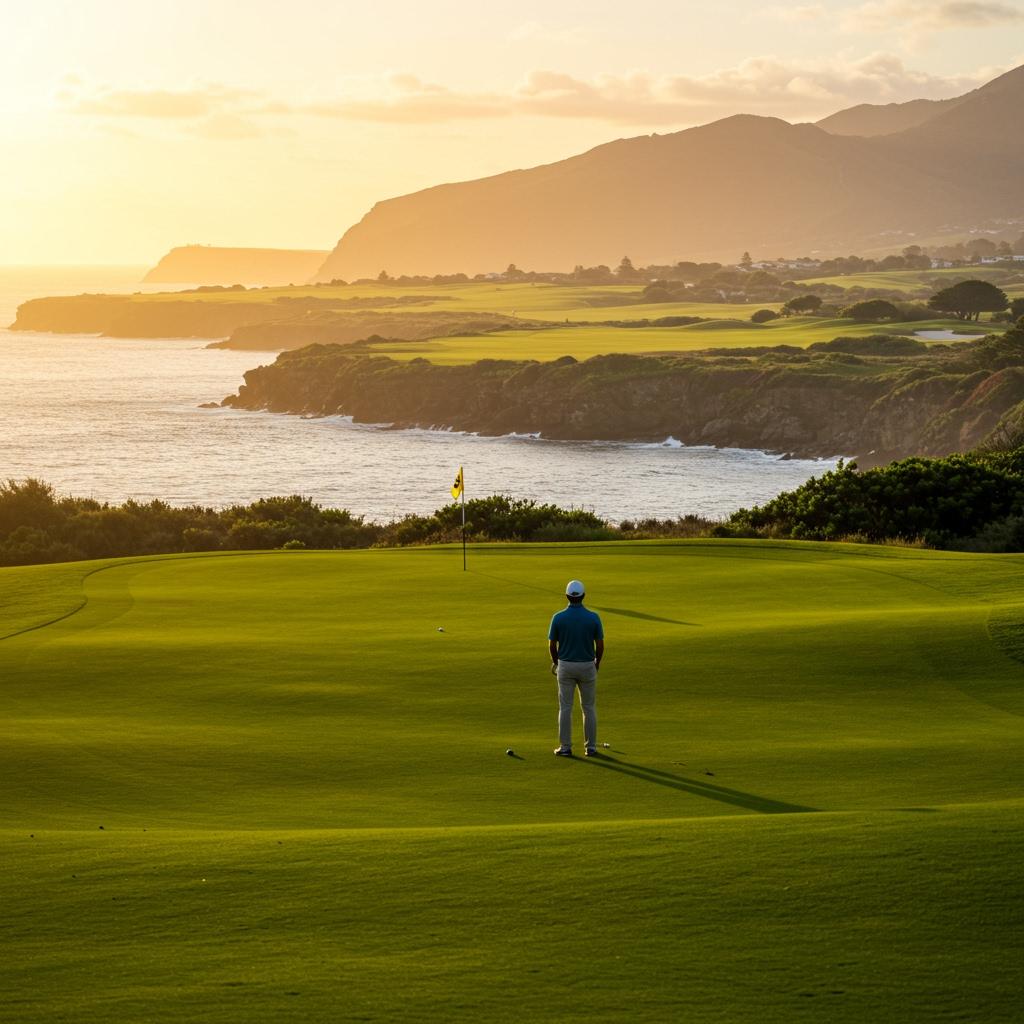 Here's a suggestion for a golf trip for a solo golfer:

**Scottsdale, Arizona, USA** - Offers a vibrant social scene, numerous top-rated public golf courses, and comfortable resort options perfect for meeting other golfers.