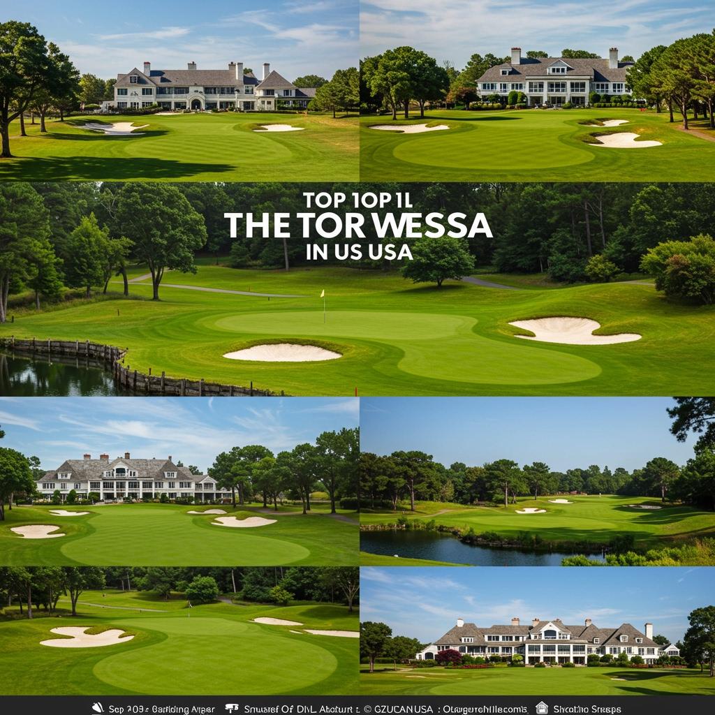 Unveiling America's Greatest Golf Courses: A Top 10 Ranking
