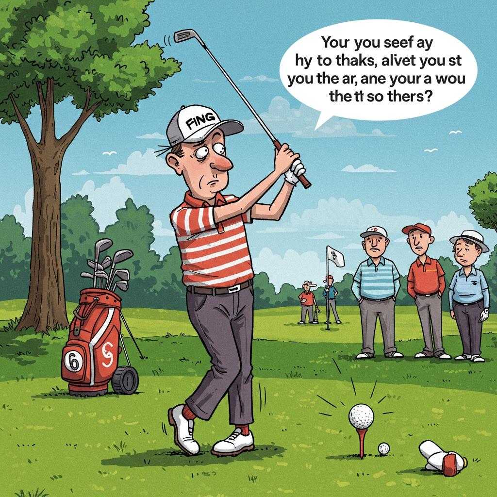 Golf, a comedy where laughter never stops.