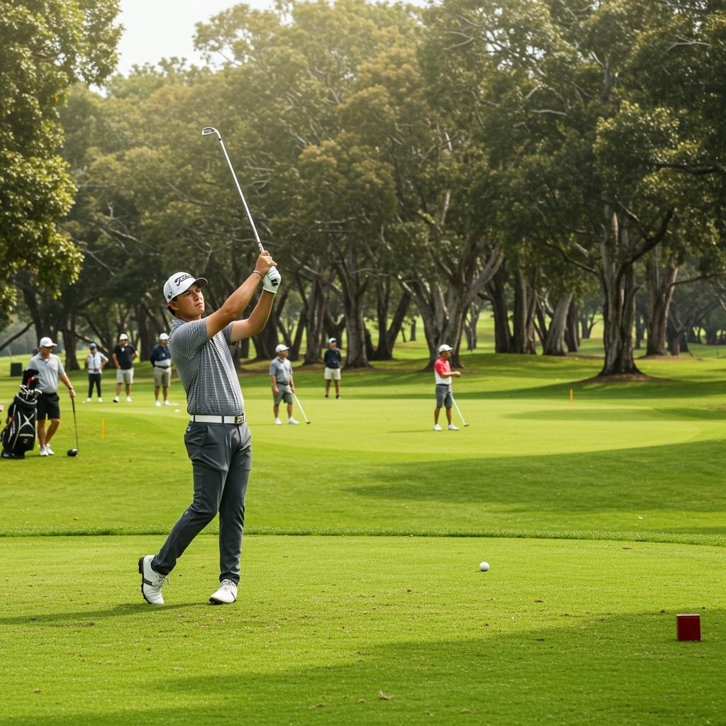 My First Golf Round: Moments of Excitement and Nervousness