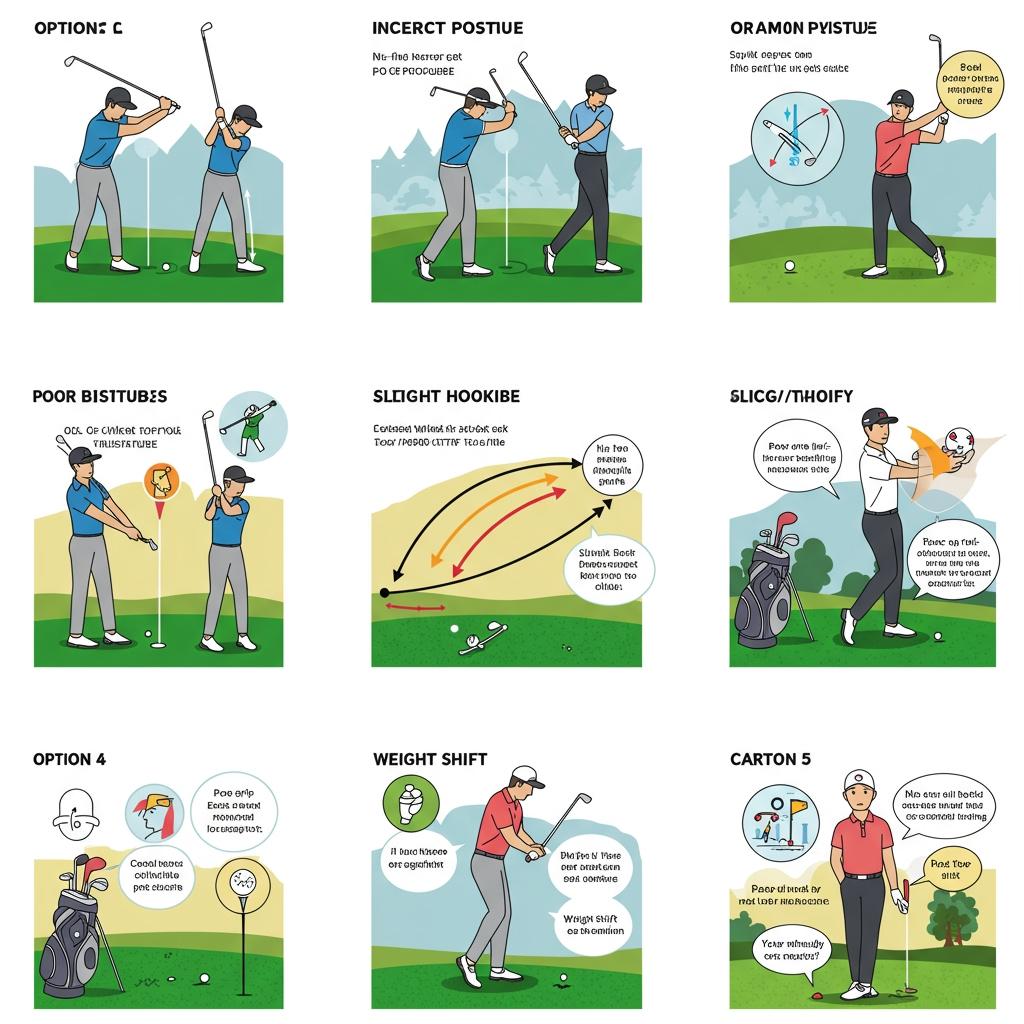 Here's a title under 100 characters that aims to be engaging and relevant for SEO:

**Fix Your Golf Game: 6 Common Mistakes & How to Conquer Them**