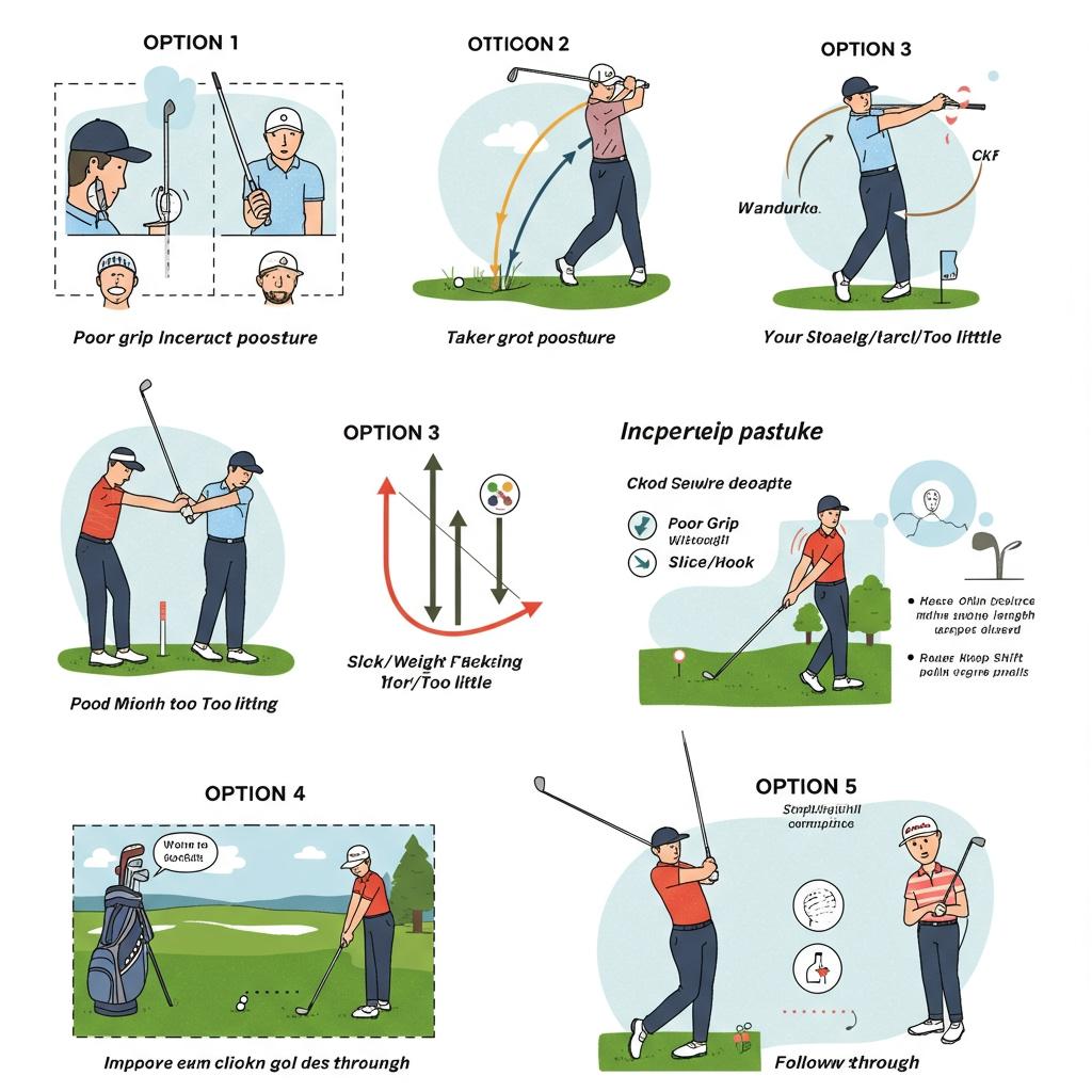Here's a title under 100 characters that aims to be engaging and relevant for SEO:

**Fix Your Golf Game: 6 Common Mistakes & How to Conquer Them**
