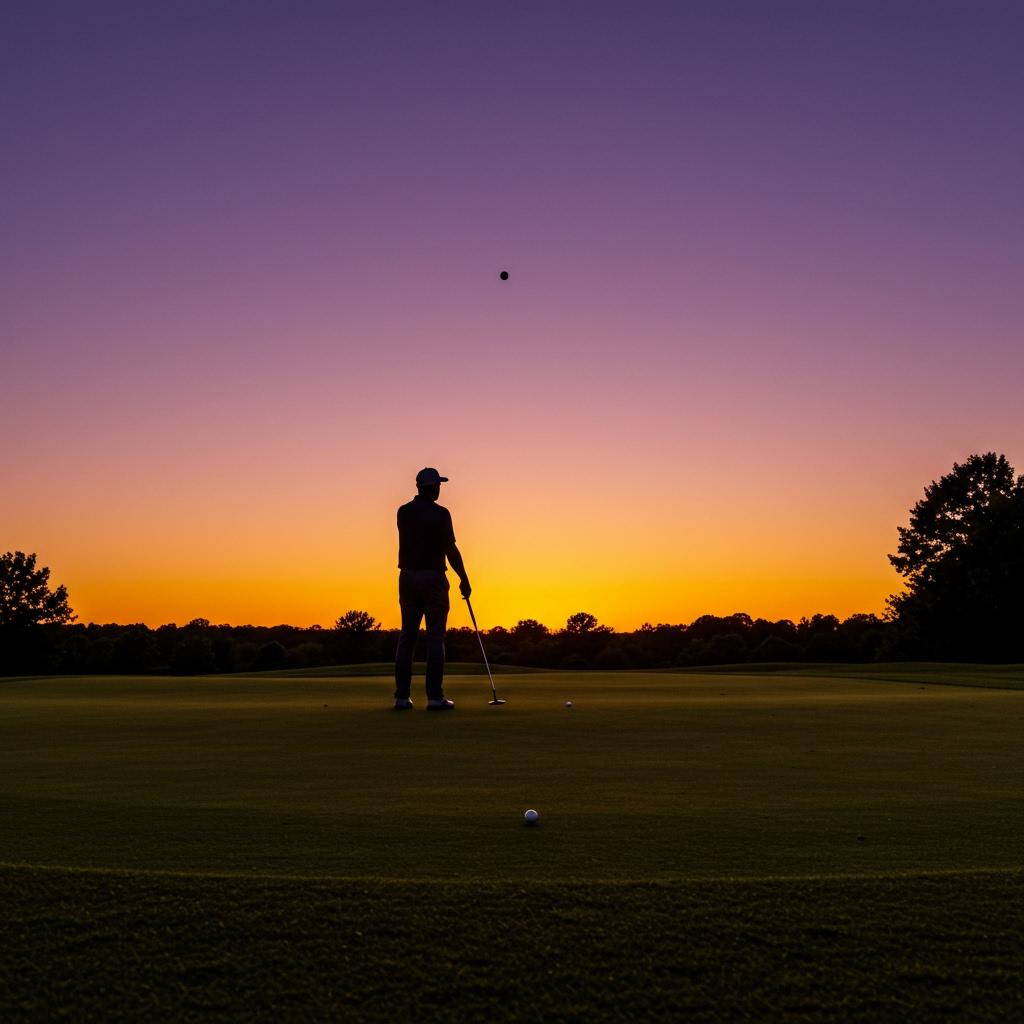 Golf: The more you play, the deeper you fall into the black hole.