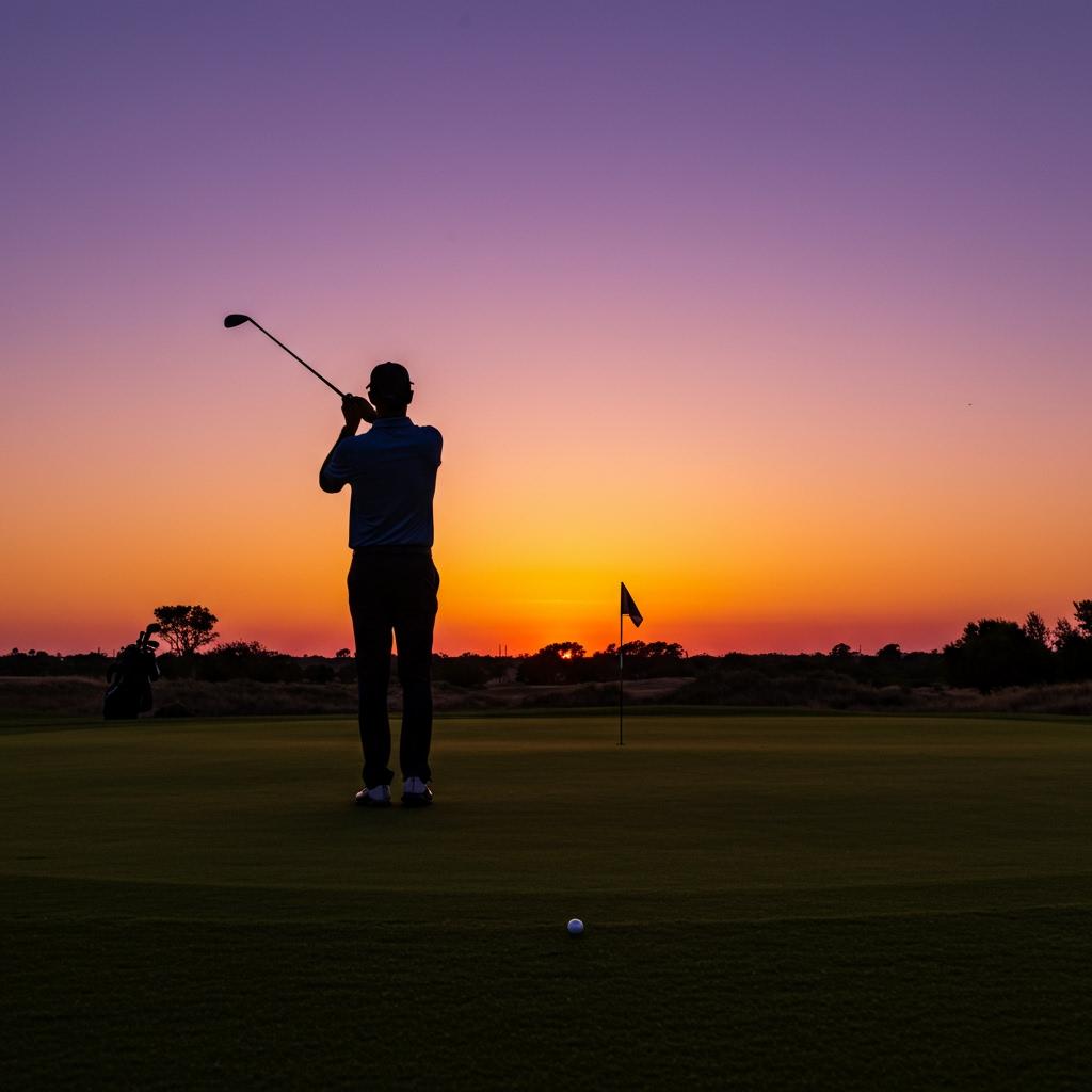 Golf: The more you play, the deeper you fall into the black hole.