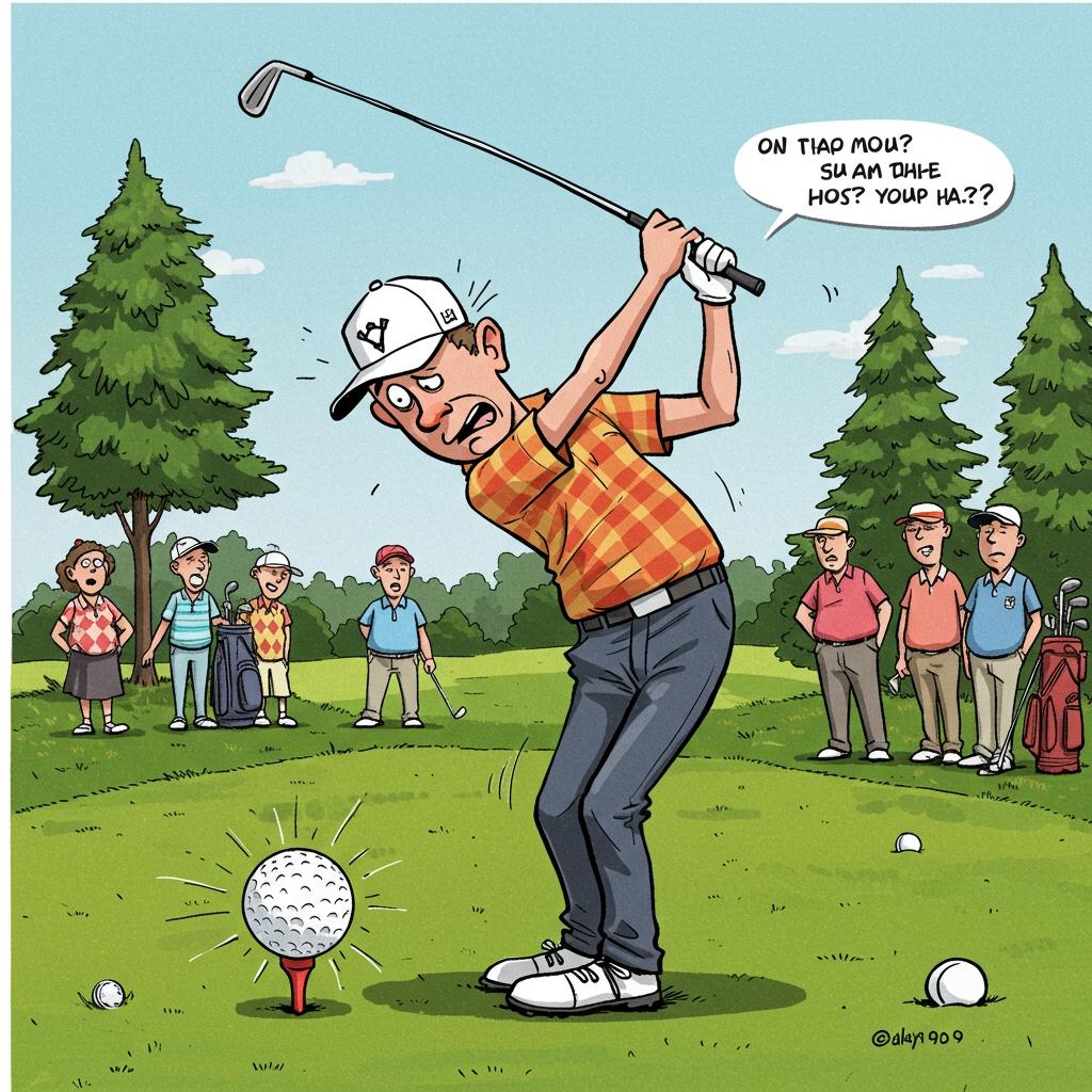 Golf, a comedy where laughter never stops.