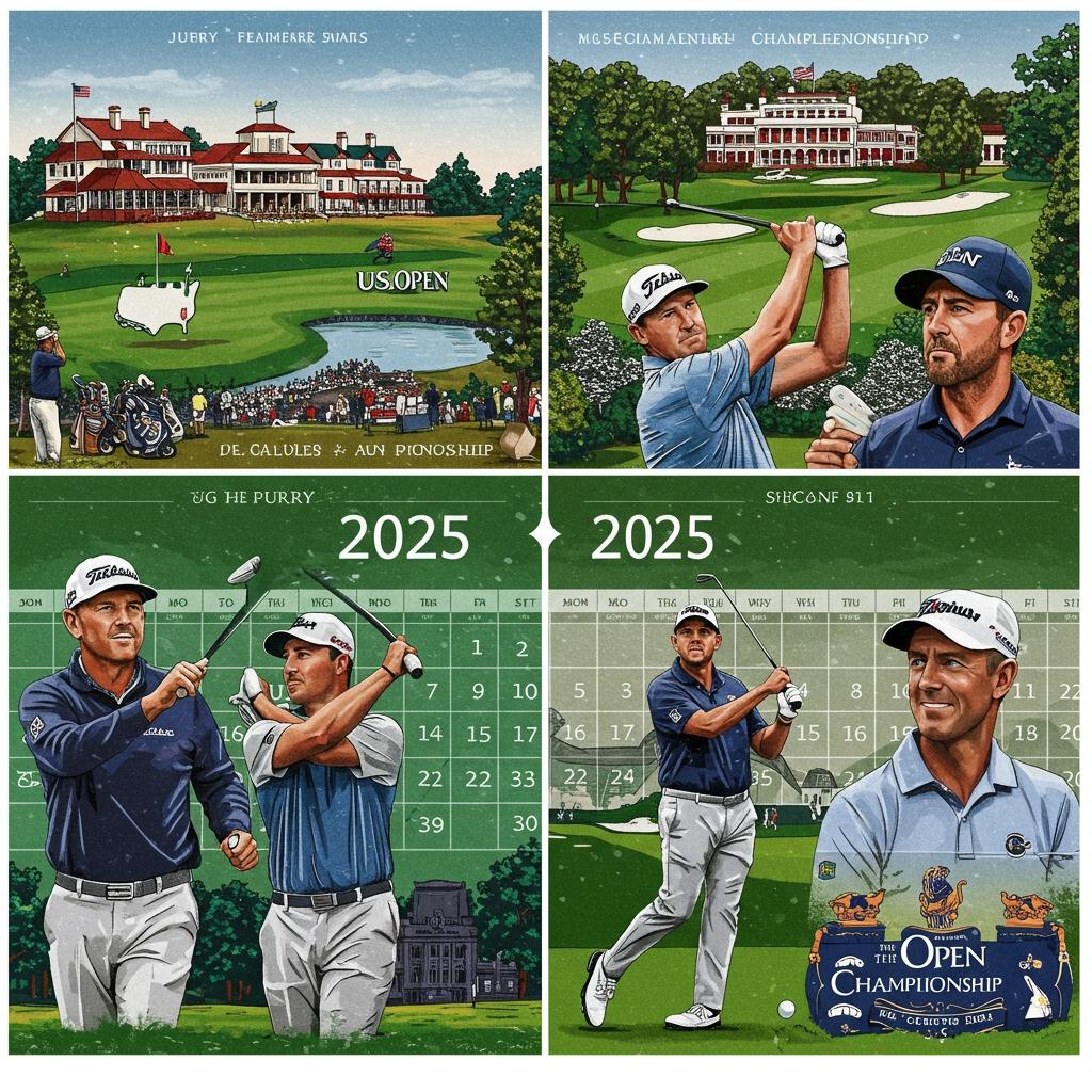 2025 Major Golf: Dates, Locations & Players to Watch