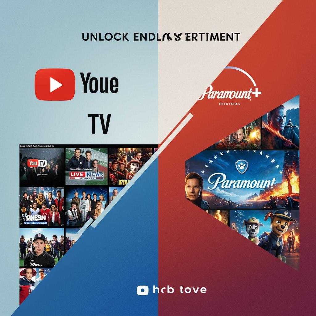 유튜브 TV, Paramount+ 구독 권유