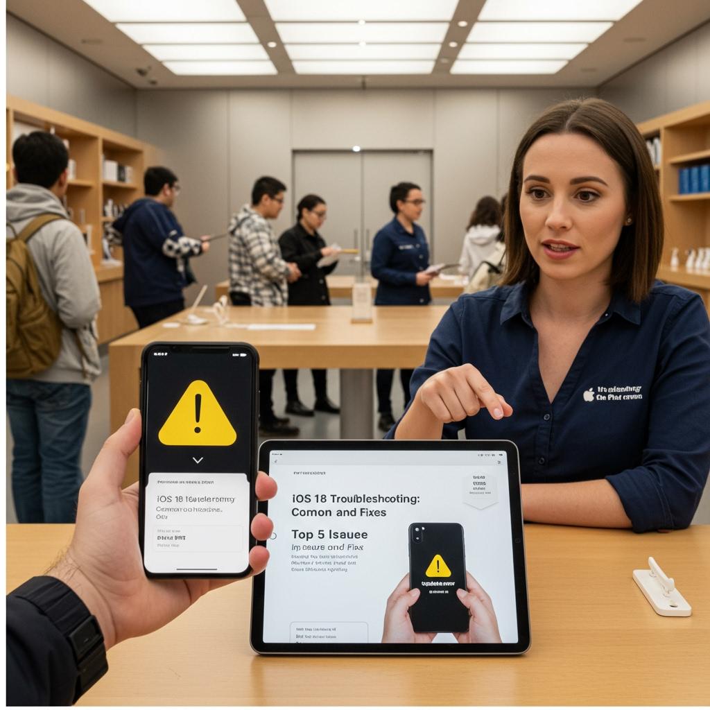 iOS 18 문제 해결: 일반적인 오류와 해결 방법