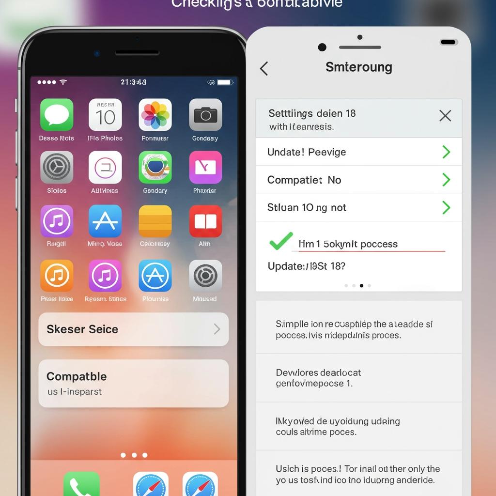 iOS 18 호환성 확인 및 업데이트 방법