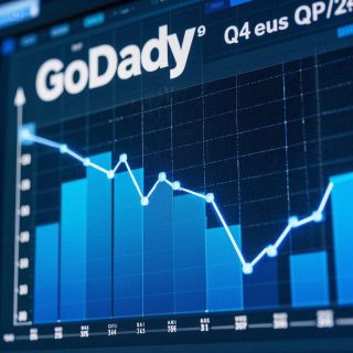 GoDaddy, 4분기 실적 급감 및 주가 하락_ AI 기대감에도 불구하고