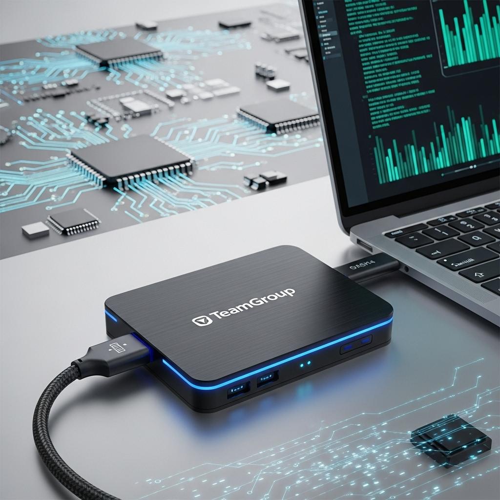 TeamGroup PD40 USB4 외장 SSD 전격 해부 - Haul's Tech Insights