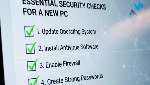 새 PC 보안 필수 점검 4가지