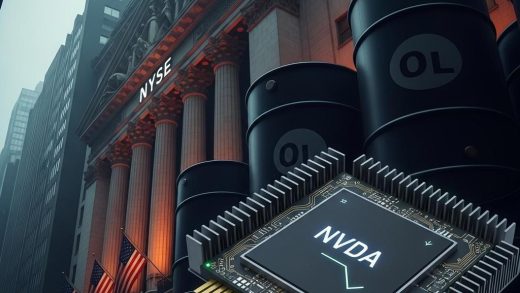 국제유가 급등에 뉴욕증시 하락, 엔비디아는?