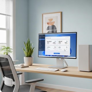 윈도우11, 인터넷 속도 측정 기능 추가