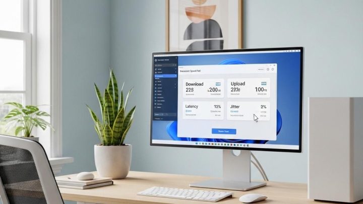 윈도우11, 인터넷 속도 측정 기능 추가