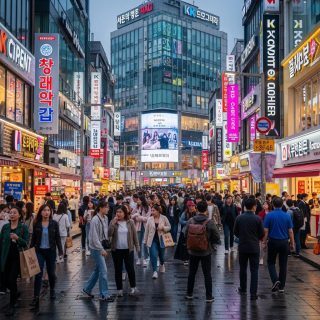 K콘텐츠 타고 서울 상권 공실률 급감