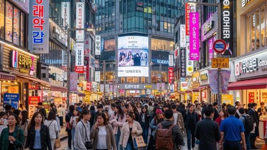 K콘텐츠 타고 서울 상권 공실률 급감
