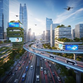 2030년 6대 광역시, 도로 대변혁 시작