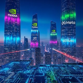 엔비디아 메타 AI칩 공급 계약 뉴욕증시 강세
