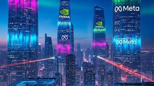 엔비디아 메타 AI칩 공급 계약 뉴욕증시 강세