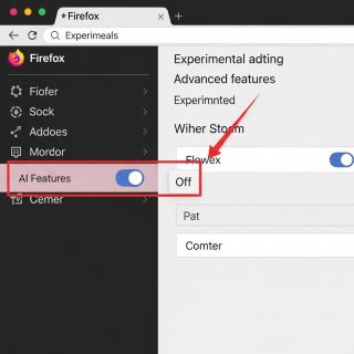 파이어폭스, AI 기능 끄기 옵션 도입