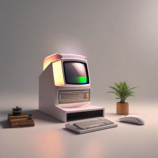 번아웃 모니터 케이스 2026 레트로 아이맥 PC