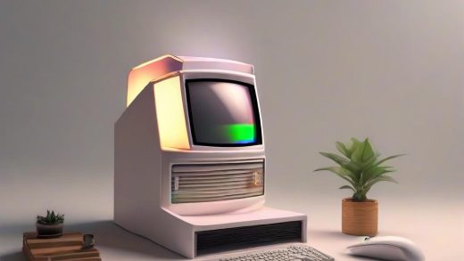 번아웃 모니터 케이스 2026 레트로 아이맥 PC